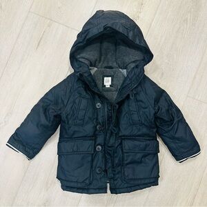 GAP Toddler Winter Coat Parka 3T Black